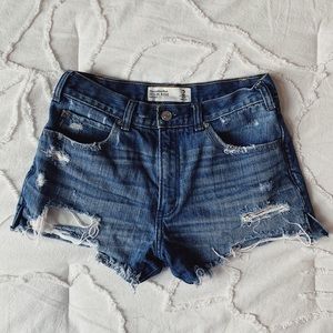 vintage denim shorts